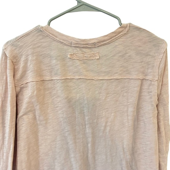 Free People Betty Long Sleeve Misty Pink Size Small - Picture 6 of 8